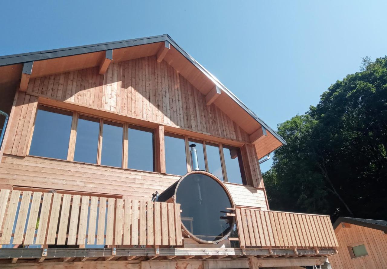 Le Chalet Du Blanc Spa Yoga Bed & Breakfast Aillon-le-Jeune Exterior photo