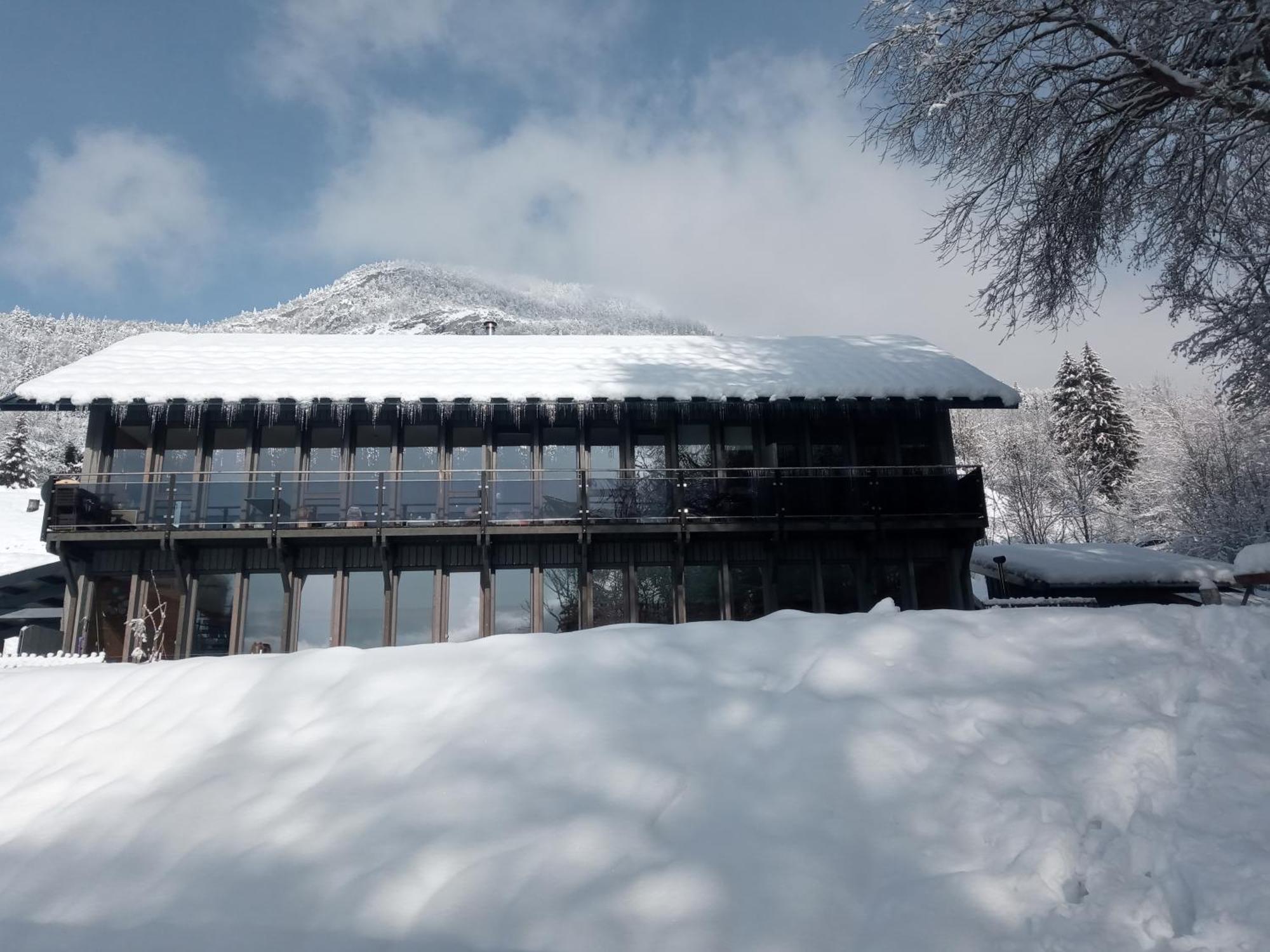 Le Chalet Du Blanc Spa Yoga Bed & Breakfast Aillon-le-Jeune Exterior photo